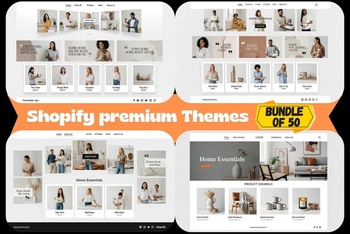 Shopify Premium 50 Themes