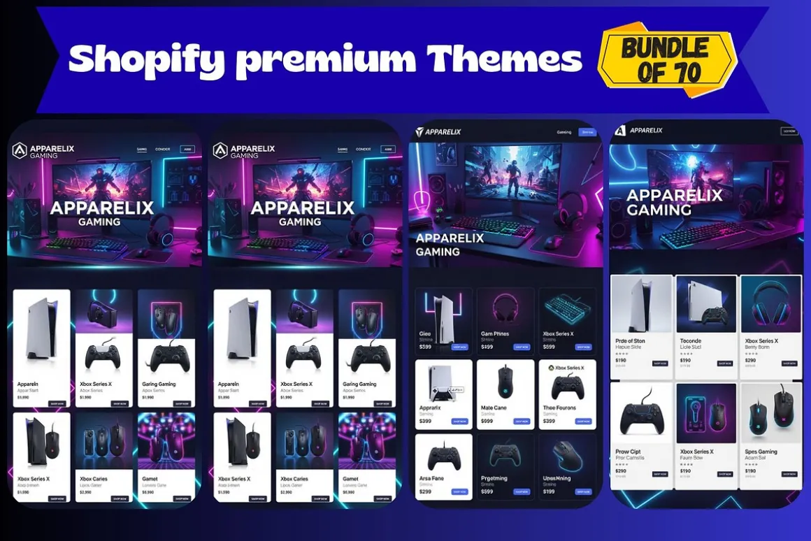 Shopify Premium Themes Bundle 50