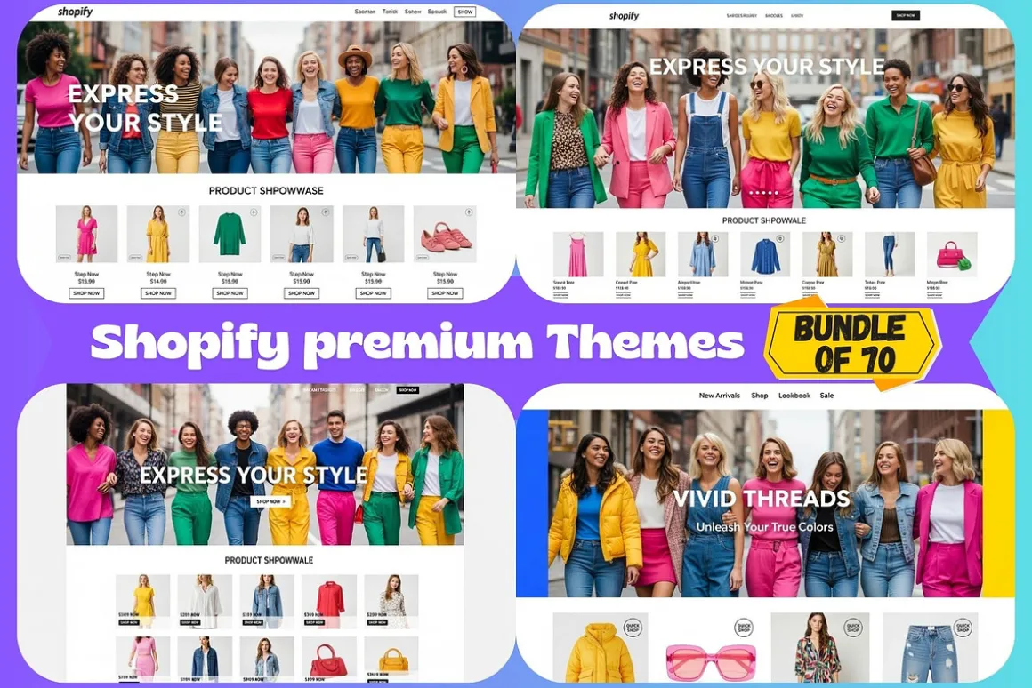 Shopify Premium Themes Bundle 50