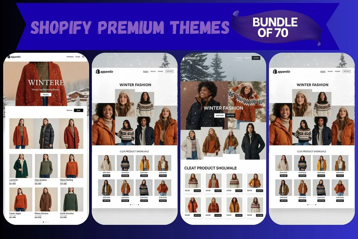 Shopify Premium Themes Bundle 50