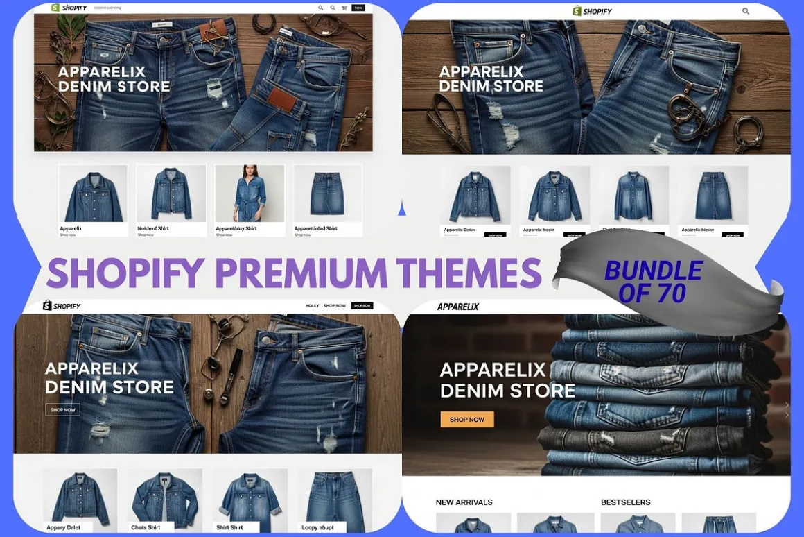 Shopify Premium Themes Bundle 50