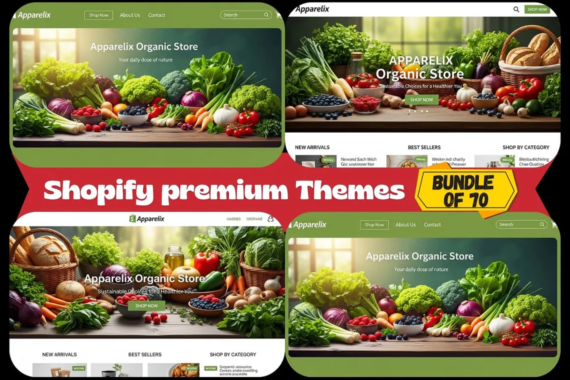 Shopify Premium Themes Bundle 50