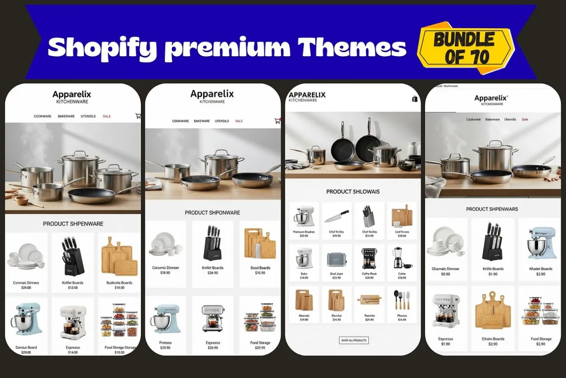 Shopify Premium Themes Bundle 50