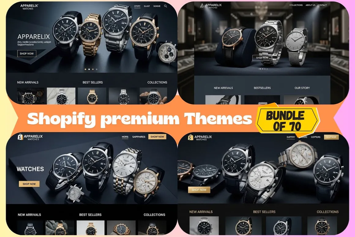 Shopify Premium Themes Bundle 50