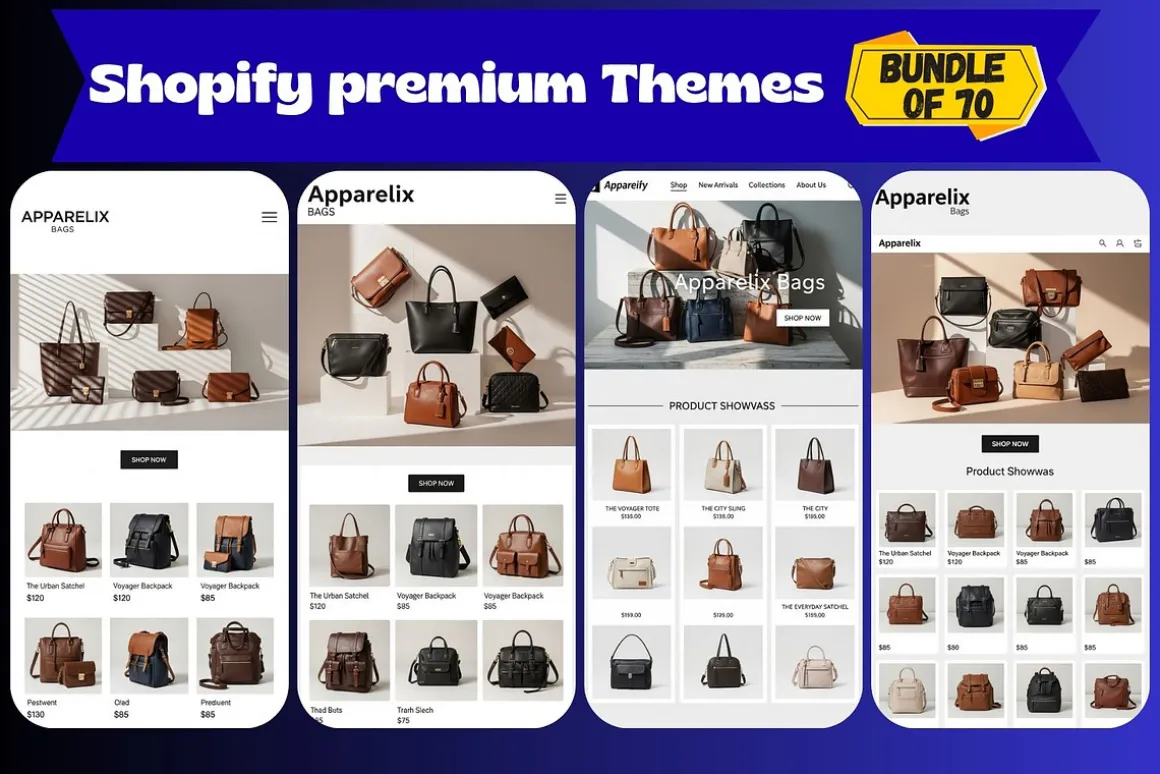 Shopify Premium Themes Bundle 50