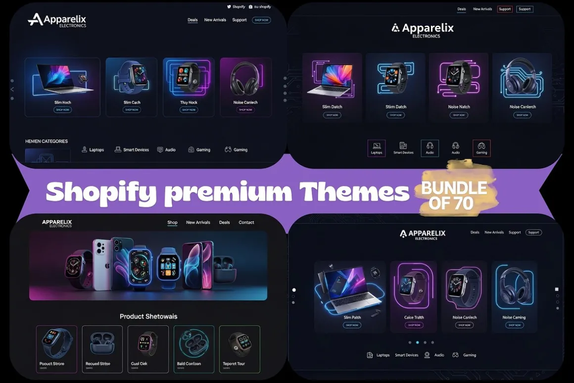 Shopify Premium Themes Bundle 50