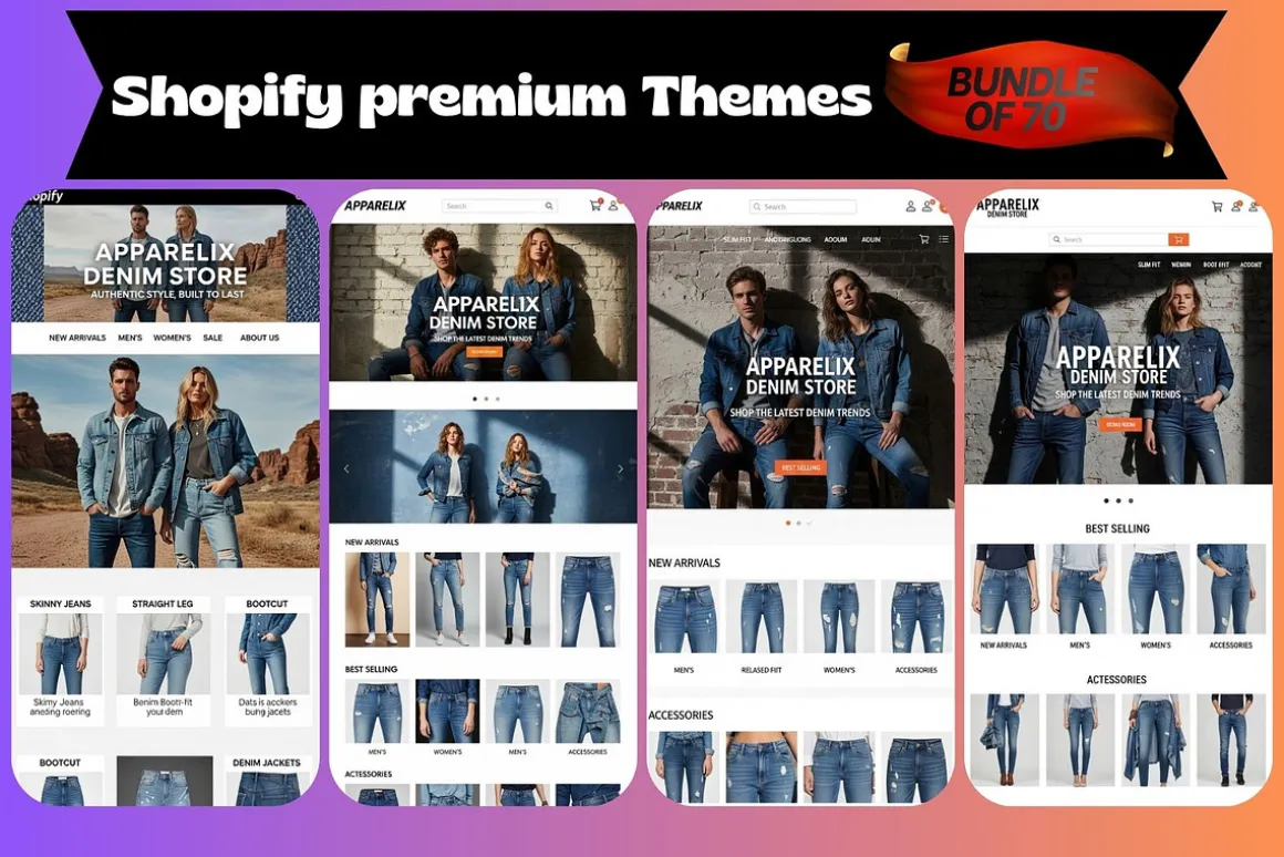 Shopify Premium Themes Bundle 50