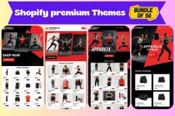 Shopify Premium 50 Themes Bundle