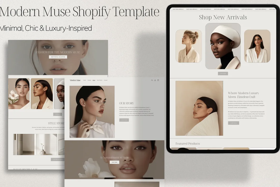 Shopify Website Template