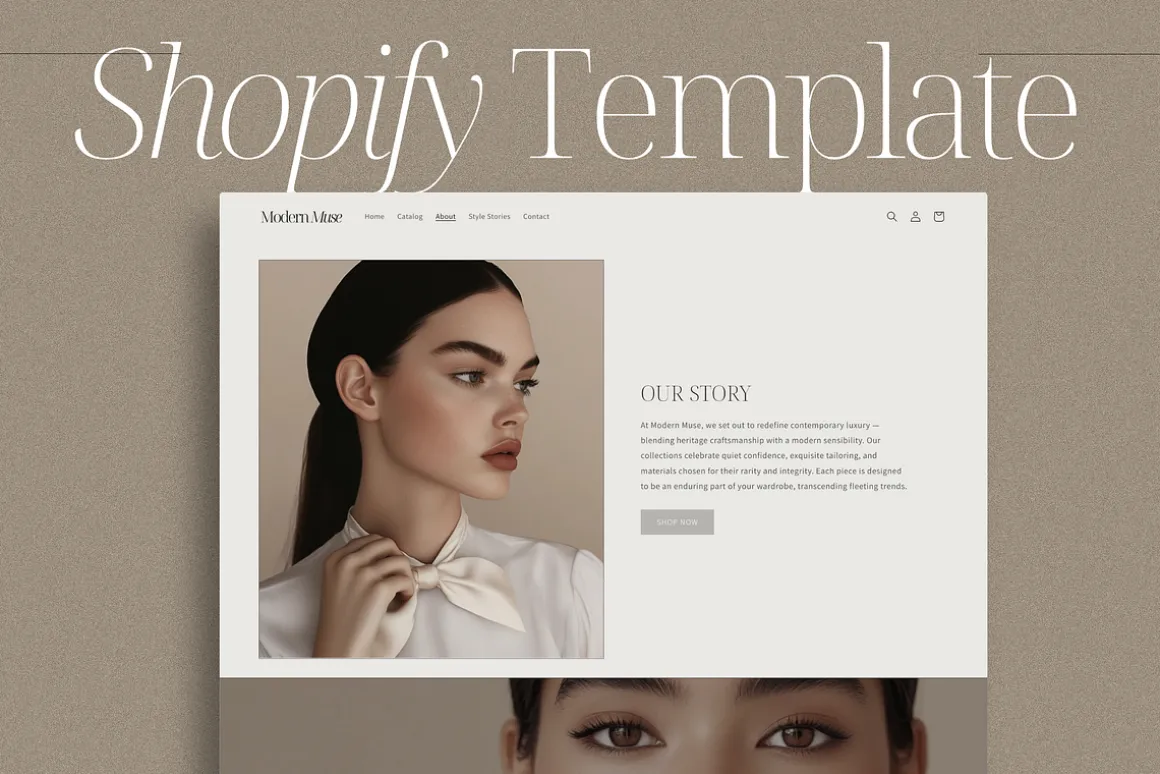 Shopify Website Template