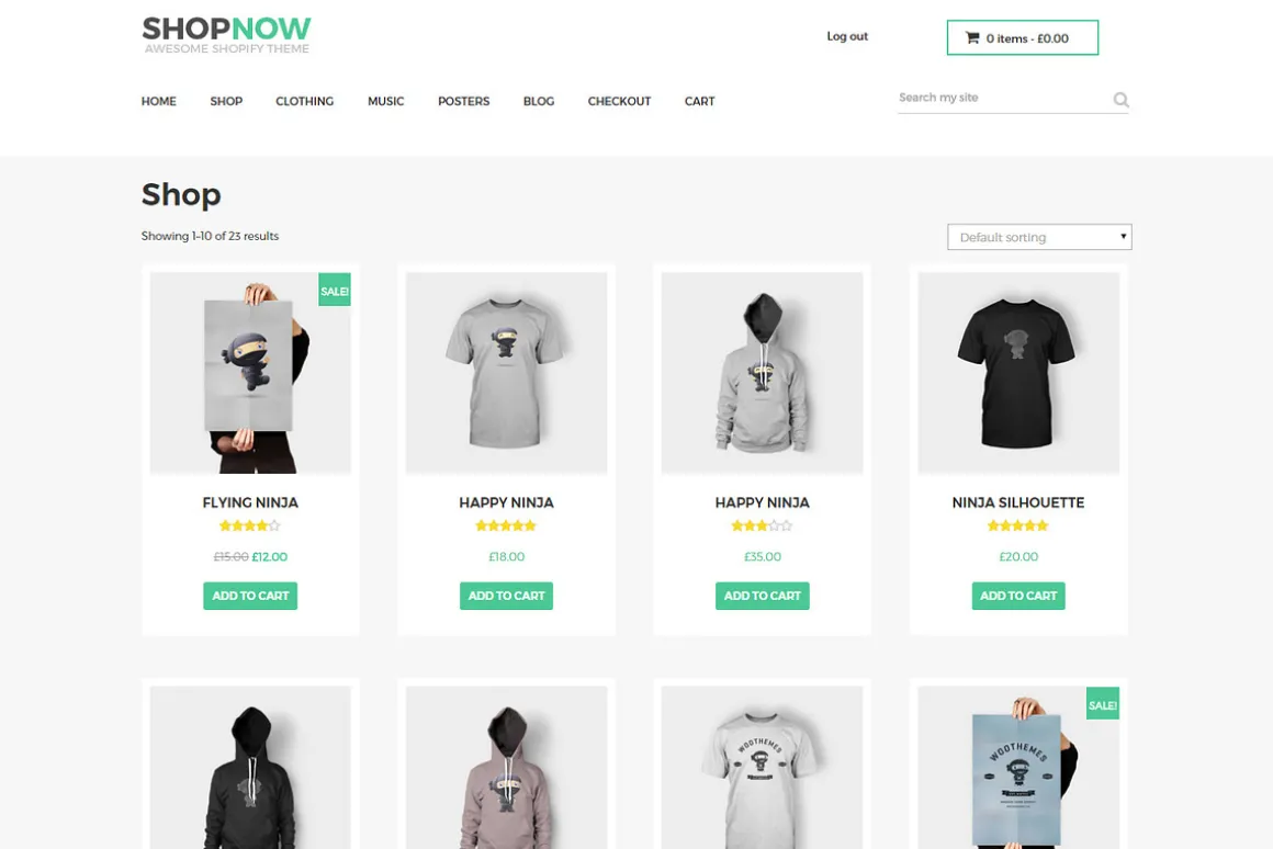 Shopnow | Woocommerce+Bootstap Theme
