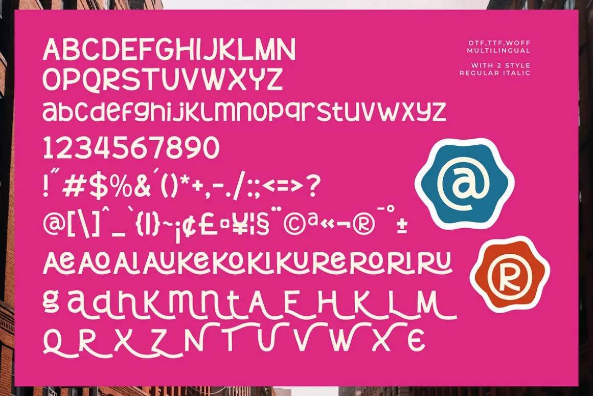 Shore Mystic A Playful Quirky Font