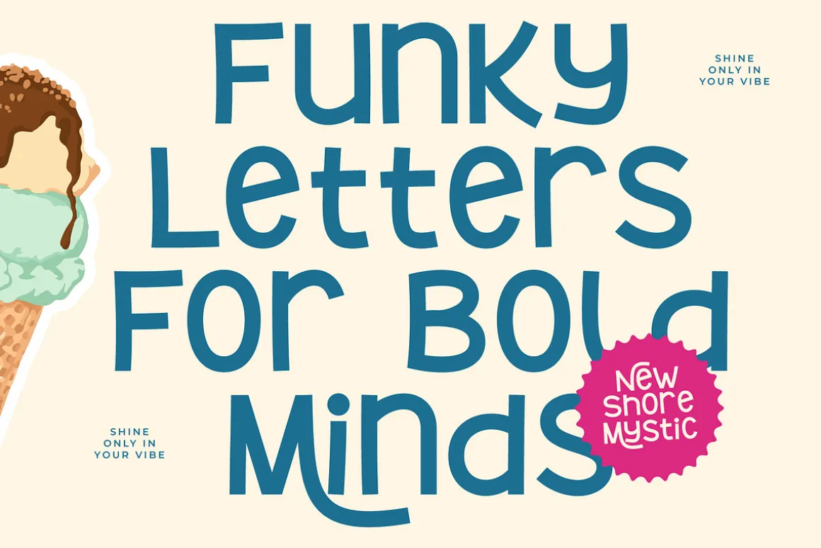 Shore Mystic A Playful Quirky Font