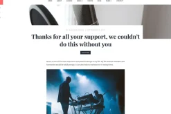 Shoutout - A WordPress Music Theme