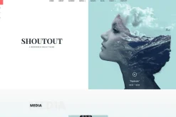 Shoutout - A WordPress Music Theme