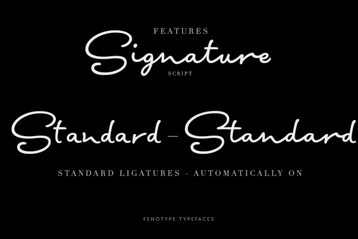 Signature Script Intro Sale