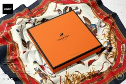 Silk Scarf Box Mockup Set 07/FFv.12