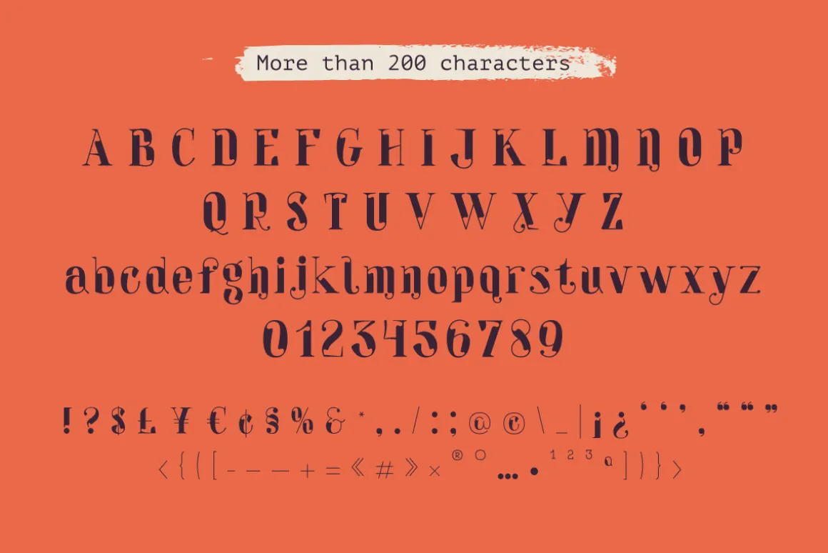 Silvery renaissance serif font