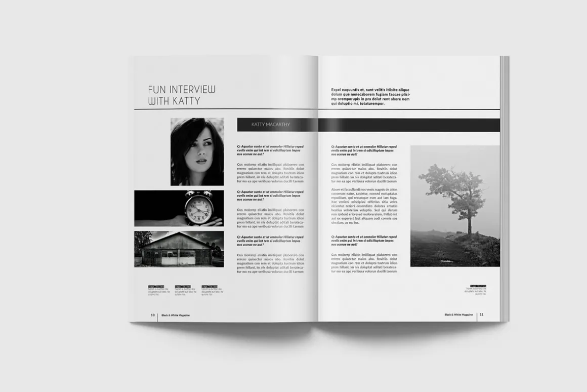 Simple & Clean Magazine Template III