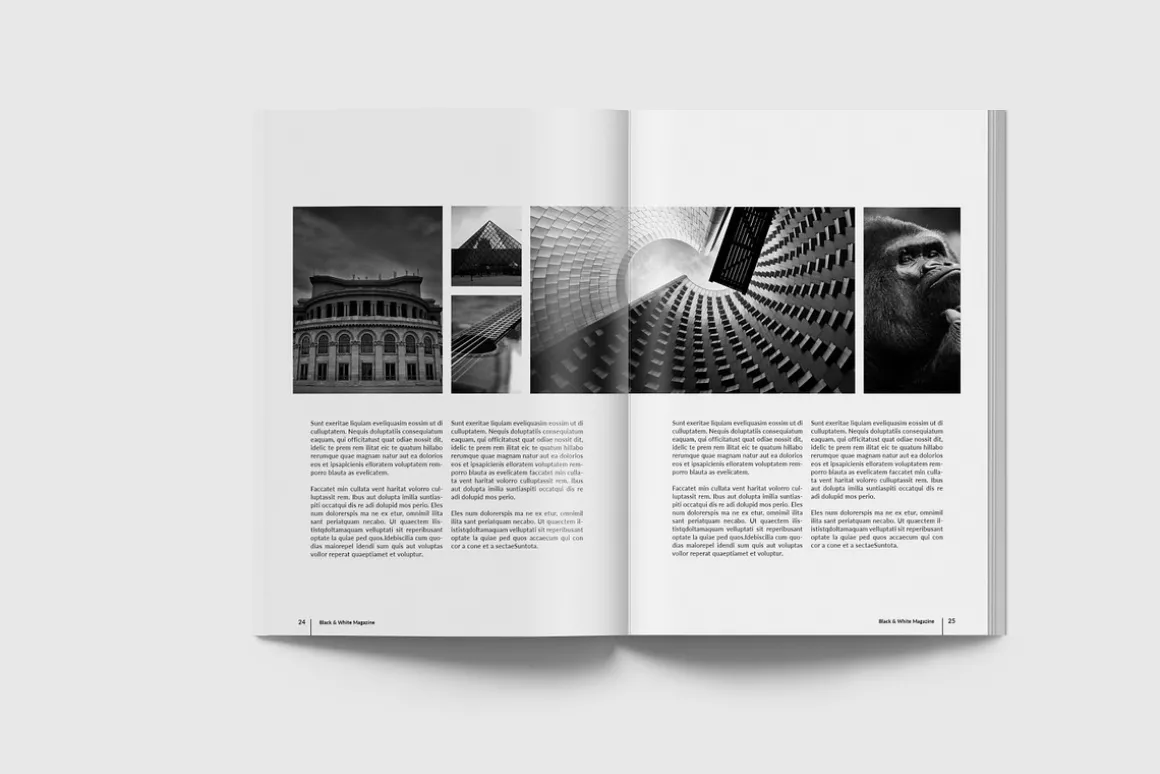 Simple & Clean Magazine Template III