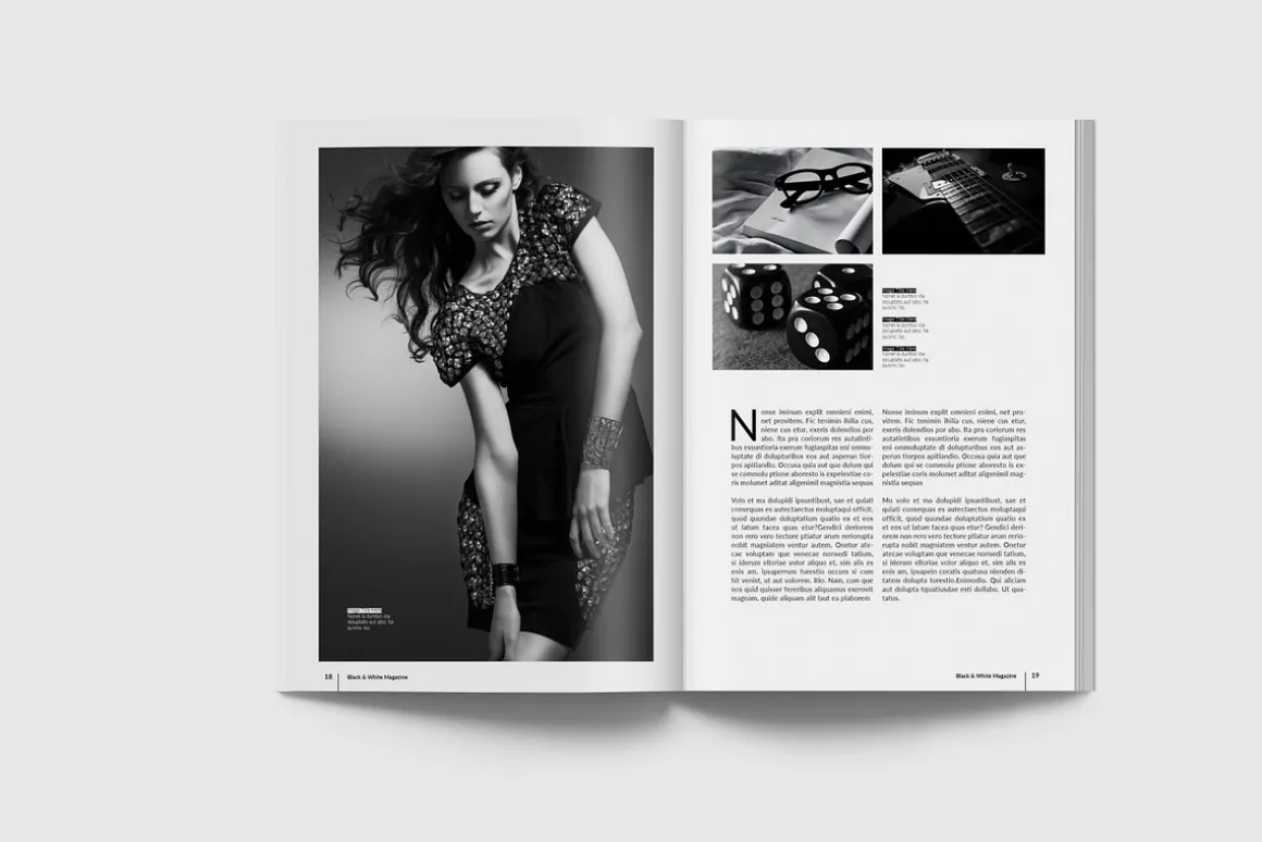 Simple & Clean Magazine Template III