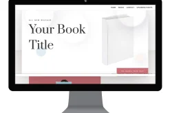 Simple and Easy Author Website