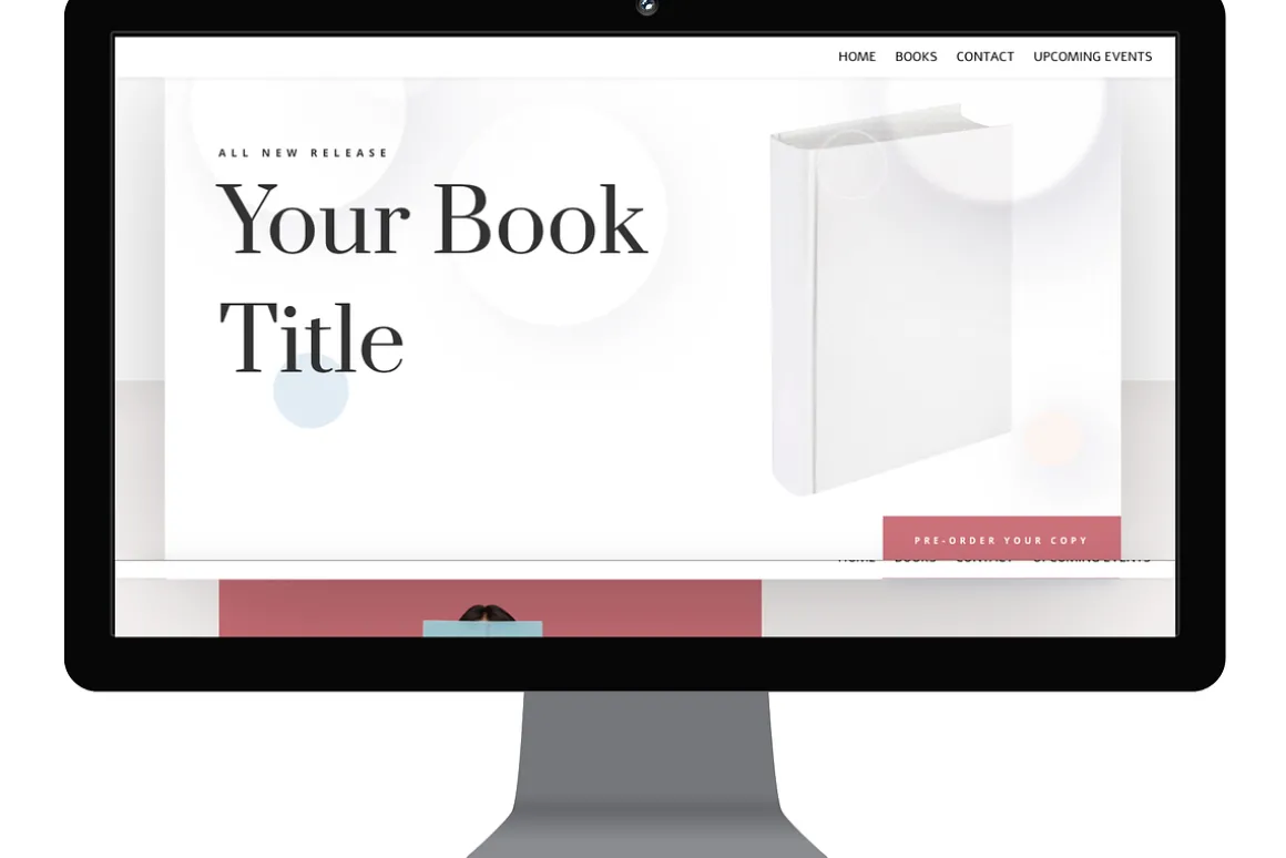 Simple and Easy Author Website