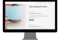 Simple and Easy Author Website