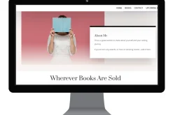 Simple and Easy Author Website