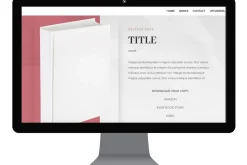 Simple and Easy Author Website