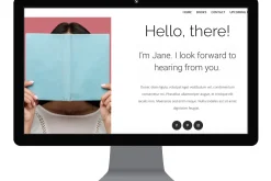 Simple and Easy Author Website