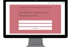 Simple and Easy Author Website