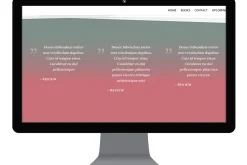 Simple and Easy Author Website