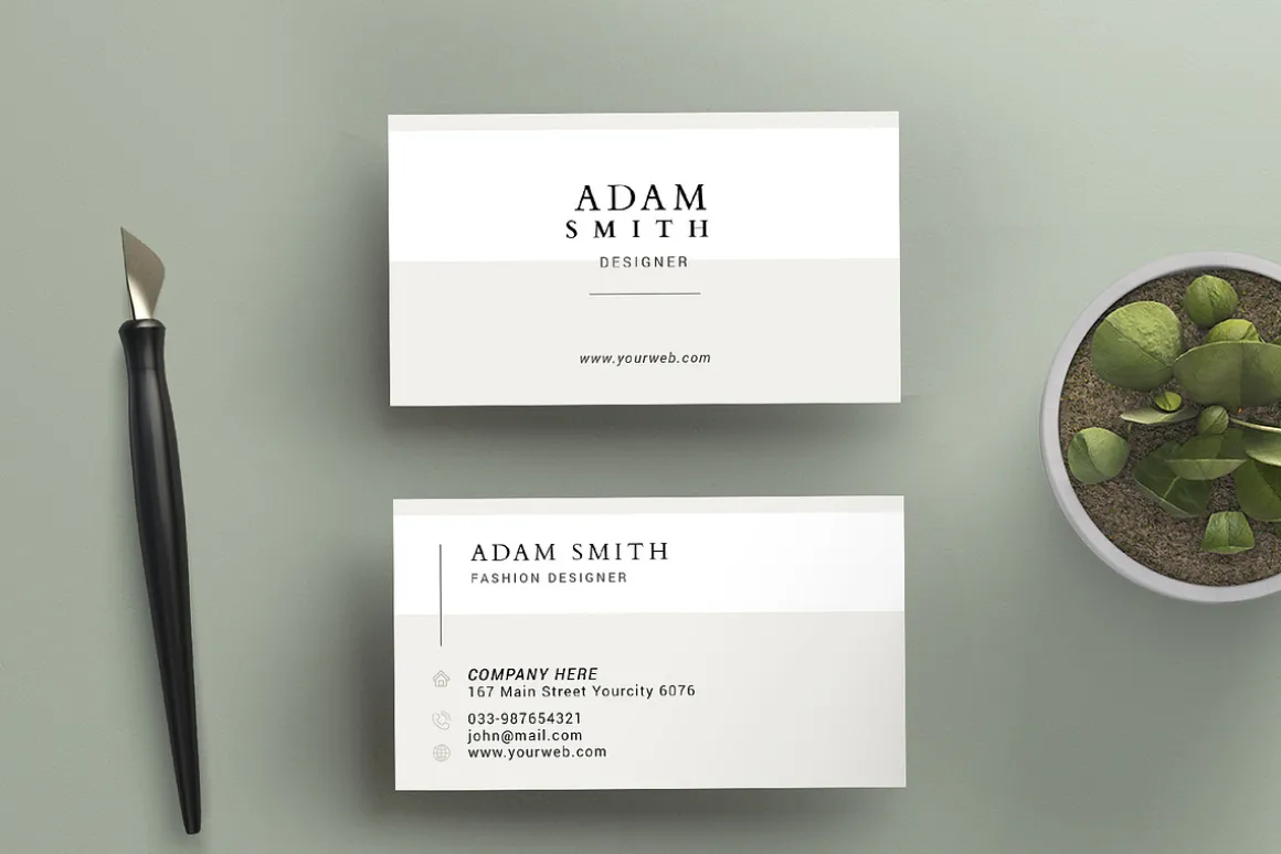 Simple Business Card