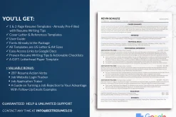 Simple ATS Resume for Google Docs