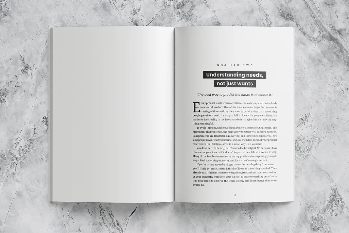 Simple Book Template