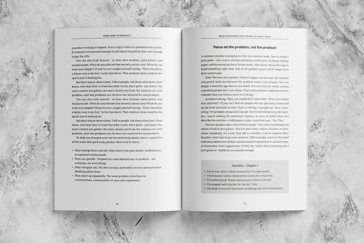 Simple Book Template