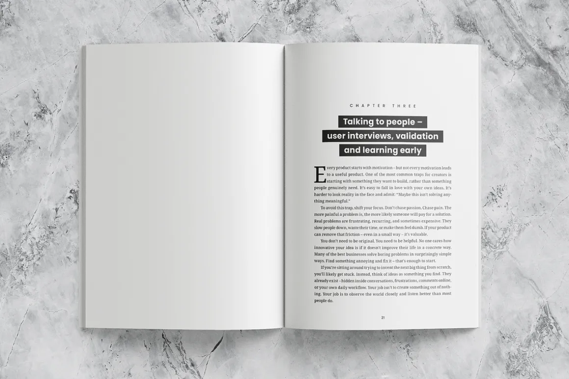 Simple Book Template