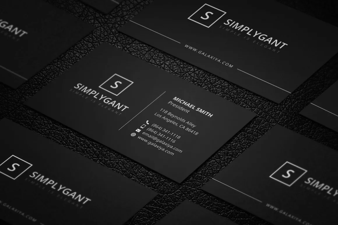 Simple Minimal Business Cards