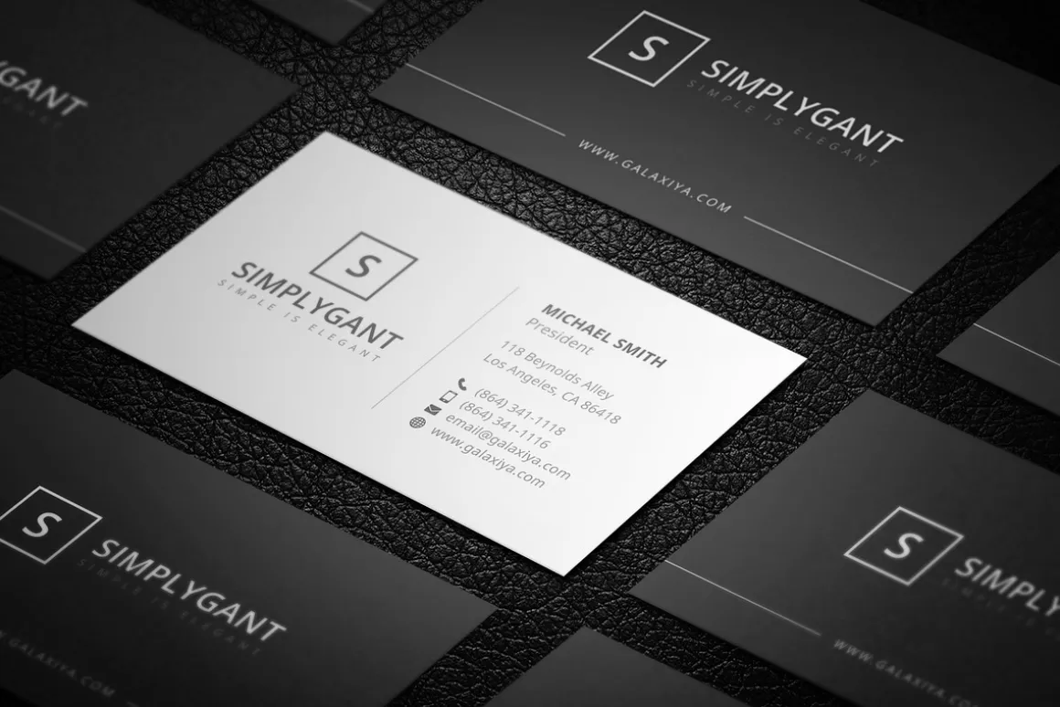 Simple Minimal Business Cards