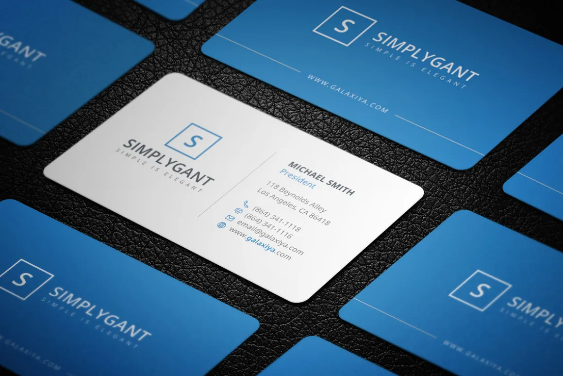 Simple Minimal Business Cards
