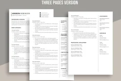 Simple Resume Template | CV Template