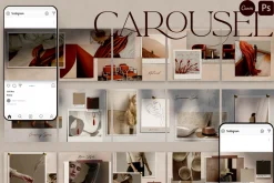Sina Carousel Instagram Post CANVA