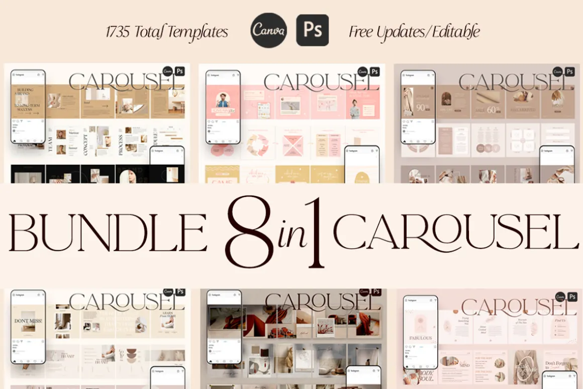 Sina Carousel Instagram Post CANVA