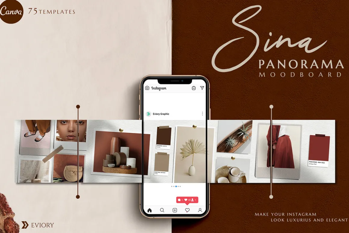 Sina Carousel Instagram Post CANVA