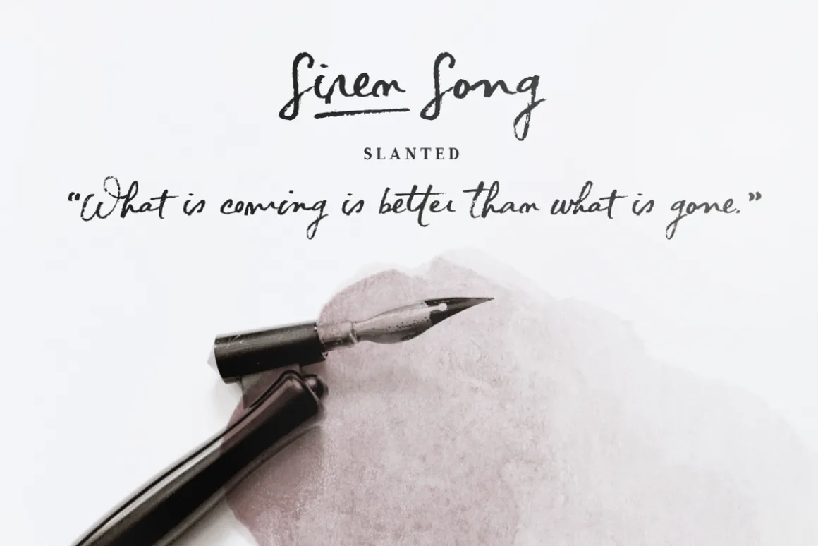 Siren Song font and texture pack