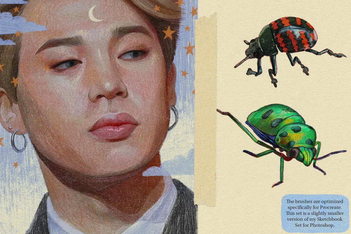 Sketchbook Set – Procreate Brushes