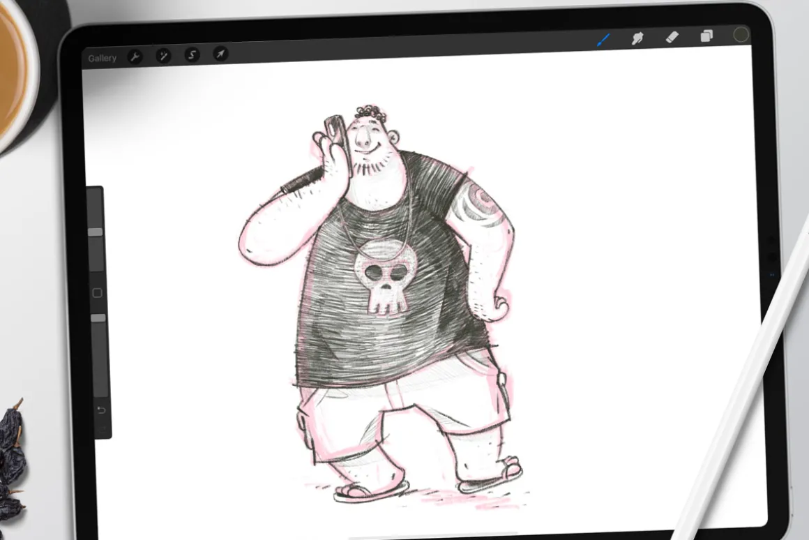 Sketching Brush Set for Procreate