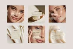 400 Skincare Instagram Templates