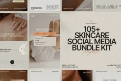 Skincare Story Templates Canva